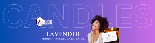 Lavender Scented Candles and Mood Enhancer Candles