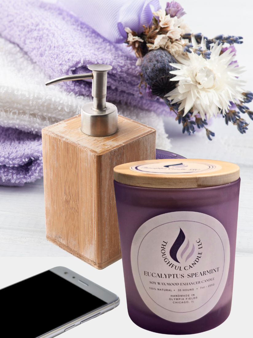 Eucalyptus & Spearmint Mood Enhancer Scented Candle