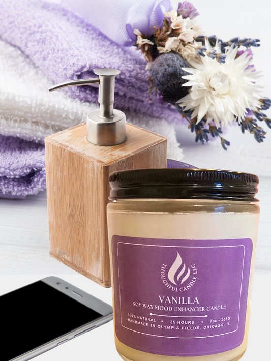 Vanilla Mood Enhancer Scented Candle